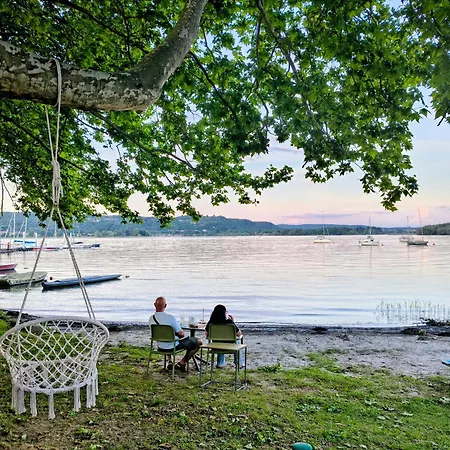 Lakefront, Wi-fi&private Parking - La Grotta Sul * Dormelletto
